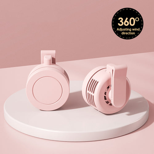 ClipBreeze Go — Wearable Clip-On Fan for Outdoor & Travel