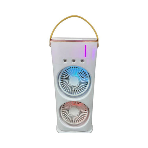 CoolMist Duo — Desktop Spray Fan with Mist & Mood Light