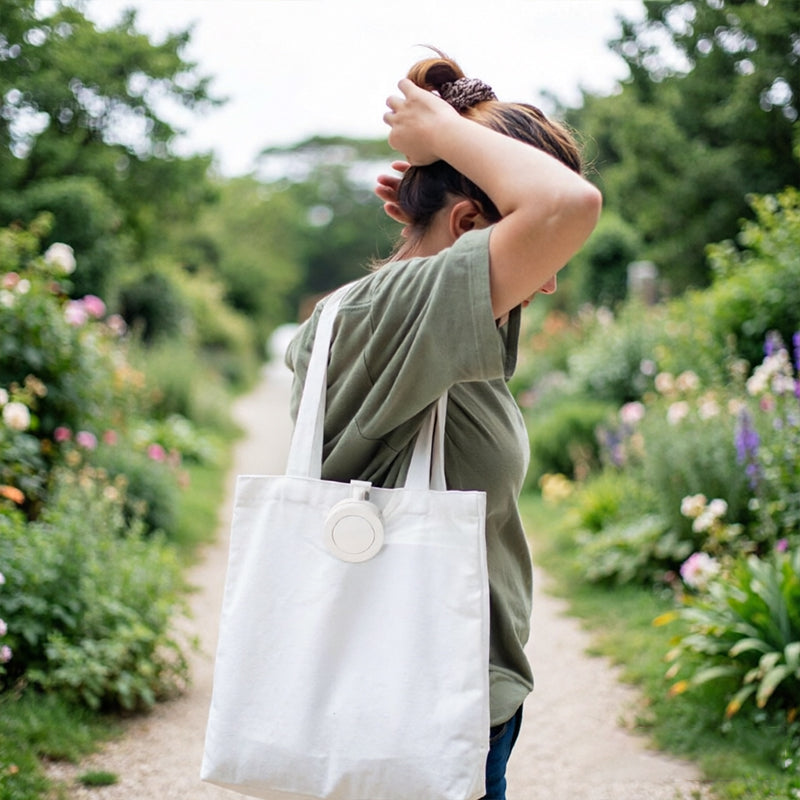 ClipBreeze Go — Wearable Clip-On Fan for Outdoor & Travel
