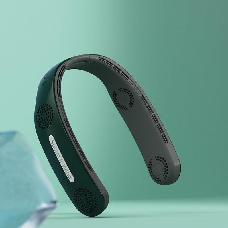 BreezeMate Neck Fan — Hands-Free Bladeless Cooling
