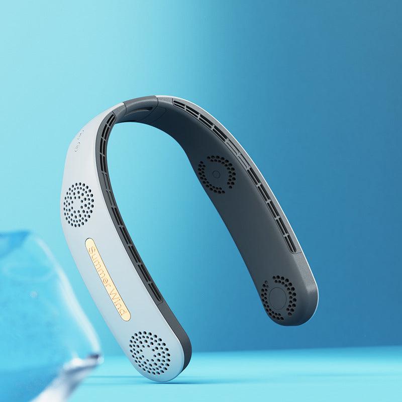BreezeMate Neck Fan — Hands-Free Bladeless Cooling